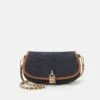 MICHAEL Michael Kors Mila Chain Sling - Schoudertas - Blue Denim