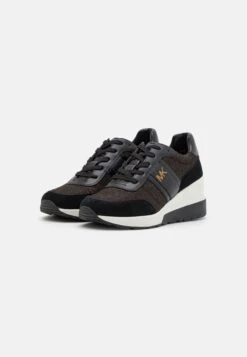 MICHAEL Michael Kors Mabel Trainer - Sneakers Laag - Black/Bronze -Farfetch Winkel 006b39974088450ba70962475068e5c6