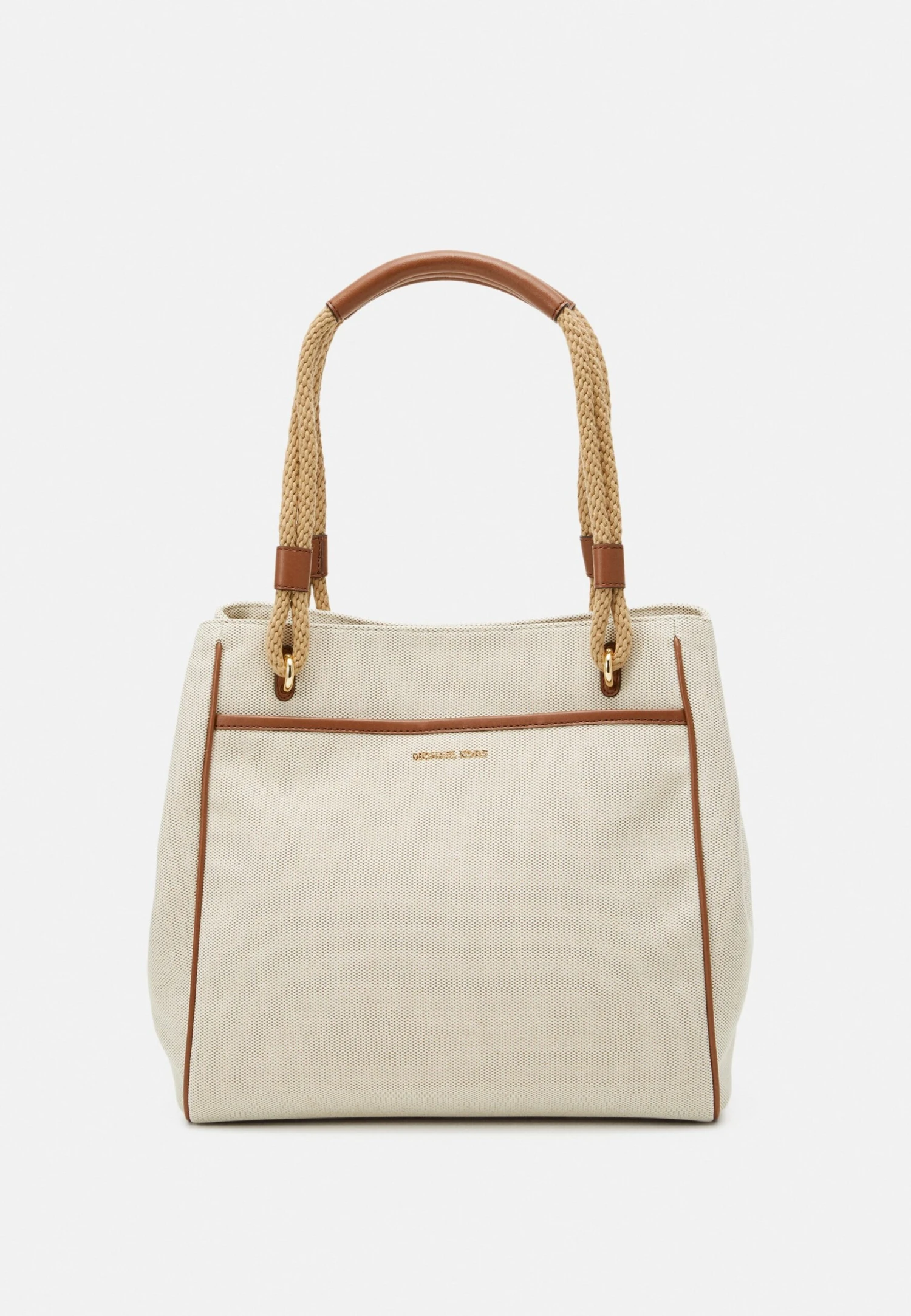 MICHAEL Michael Kors Talia Grab Tote - Handtas - Natural/Luggage 3 MICHAEL Michael Kors Talia Grab Tote - Handtas - Natural/Luggage