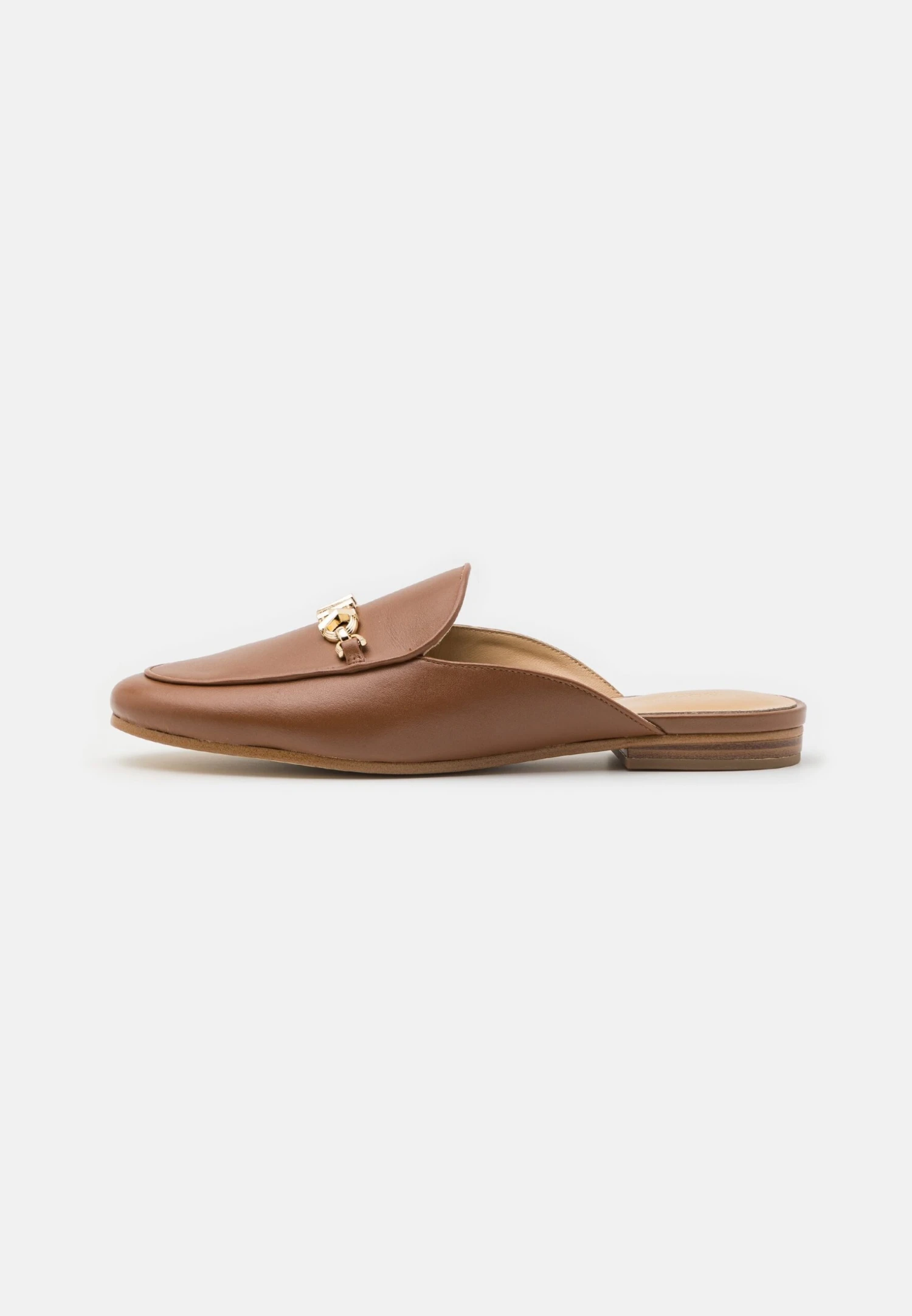 MICHAEL Michael Kors Tiffanie Flat Mule - Muiltjes - Luggage 4 MICHAEL Michael Kors Tiffanie Flat Mule - Muiltjes - Luggage - Afbeelding 2