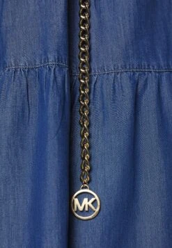 MICHAEL Michael Kors Chambray Tiered Ankle - Blousejurk - Blue 13 MICHAEL Michael Kors Chambray Tiered Ankle - Blousejurk - Blue -Farfetch Winkel 035490efae1640e58b96516d2c106bac