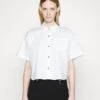 MICHAEL Michael Kors Crop - Overhemdblouse - White