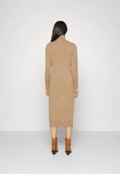 MICHAEL Michael Kors Easy Slit Midi - Jurk - Cafe -Farfetch Winkel 0416c24a35664dbaa74318c3c6ec869f
