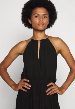 MICHAEL Michael Kors Chain Neck Midi Dress - Cocktailjurk - Black -Farfetch Winkel 0504c146bcc5421ba22e733477c13d5b