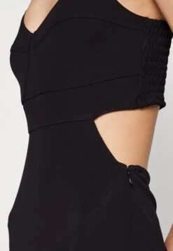 MICHAEL Michael Kors Bustier Cutout Midi Dress - Gebreide Jurk - Black 13 MICHAEL Michael Kors Bustier Cutout Midi Dress - Gebreide Jurk - Black -Farfetch Winkel 0681ae21290143d4a0fd97200297b077