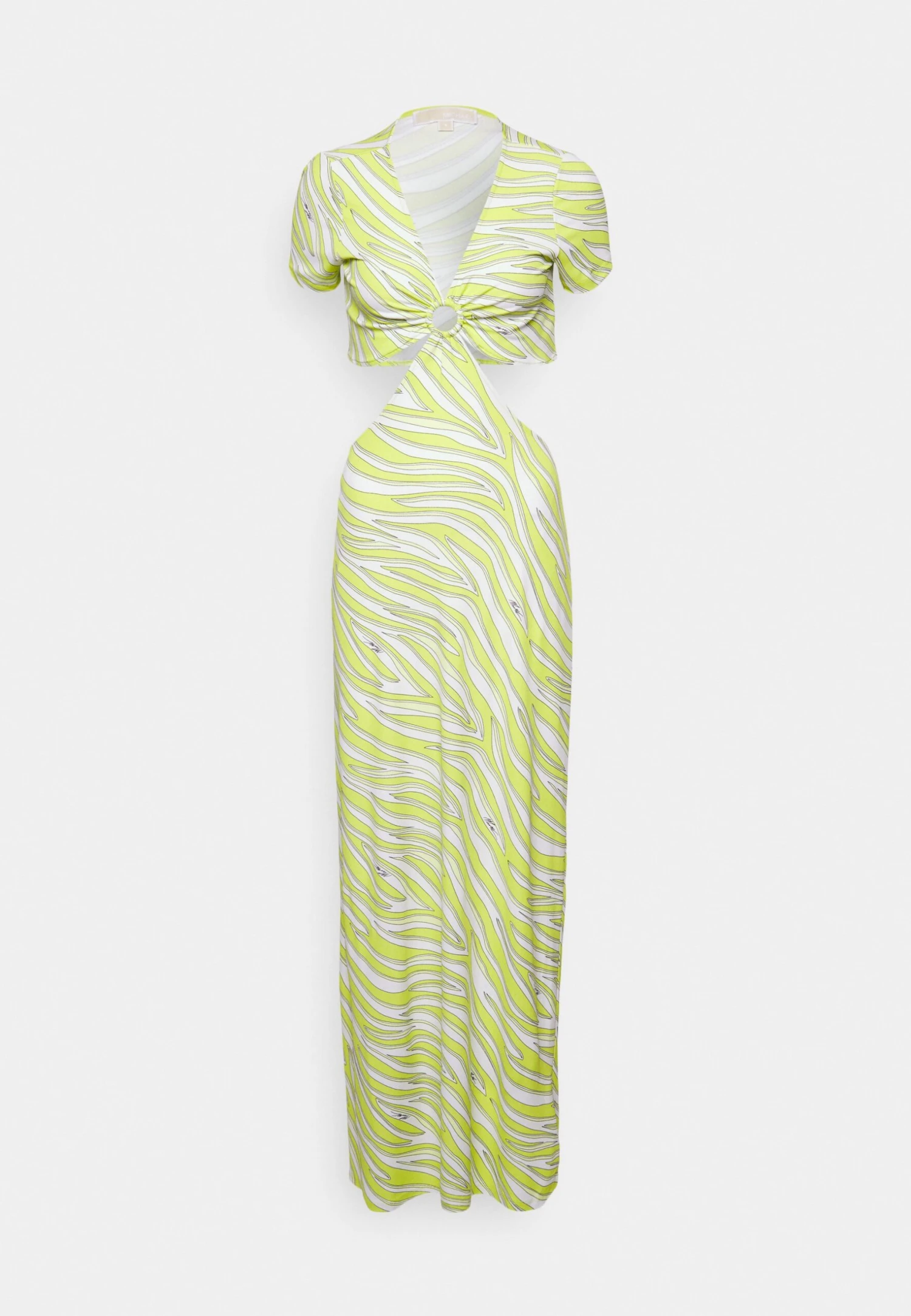 MICHAEL Michael Kors Zebra Oring - Maxi-Jurk - Limeade 7 MICHAEL Michael Kors Zebra Oring - Maxi-Jurk - Limeade - Afbeelding 5