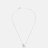 Michael Kors Interlocking Necklace - Ketting - Silver-Coloured