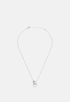 Michael Kors Interlocking Necklace - Ketting - Silver-Coloured