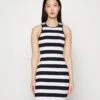 MICHAEL Michael Kors Stripe Mini Tank - Etui-Jurk - Black/White 1 MICHAEL Michael Kors Stripe Mini Tank - Etui-Jurk - Black/White -Farfetch Winkel 0dc8b54b6127420e97e4d23188bd91c0