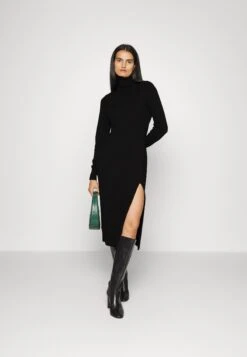 MICHAEL Michael Kors Easy Slit Midi - Jurk - Black -Farfetch Winkel 0f8bdc98de0d4d9d8b157680bbc95c5d