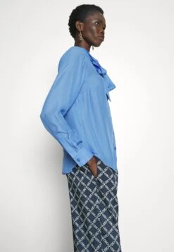 MICHAEL Michael Kors Bow Blouse - Overhemdblouse - Crew Blue -Farfetch Winkel 1047063aa6b146d1af30669357c3ea9e