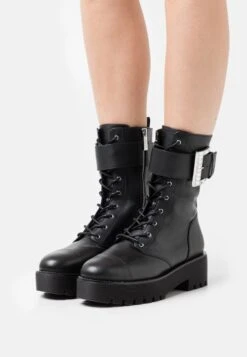 MICHAEL Michael Kors Bryce Cuff Bootie - Enkellaarsjes Met Plateauzool - Black