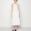 MICHAEL Michael Kors Chain Neck Midi Dress - Jurk - White 1 MICHAEL Michael Kors Chain Neck Midi Dress - Jurk - White -Farfetch Winkel 10c2238e369945b09cce5008bdc45bd4