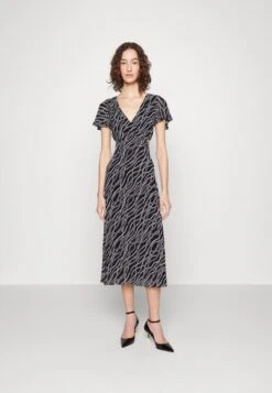 MICHAEL Michael Kors Chain Midi Cut Out - Jurk - Black