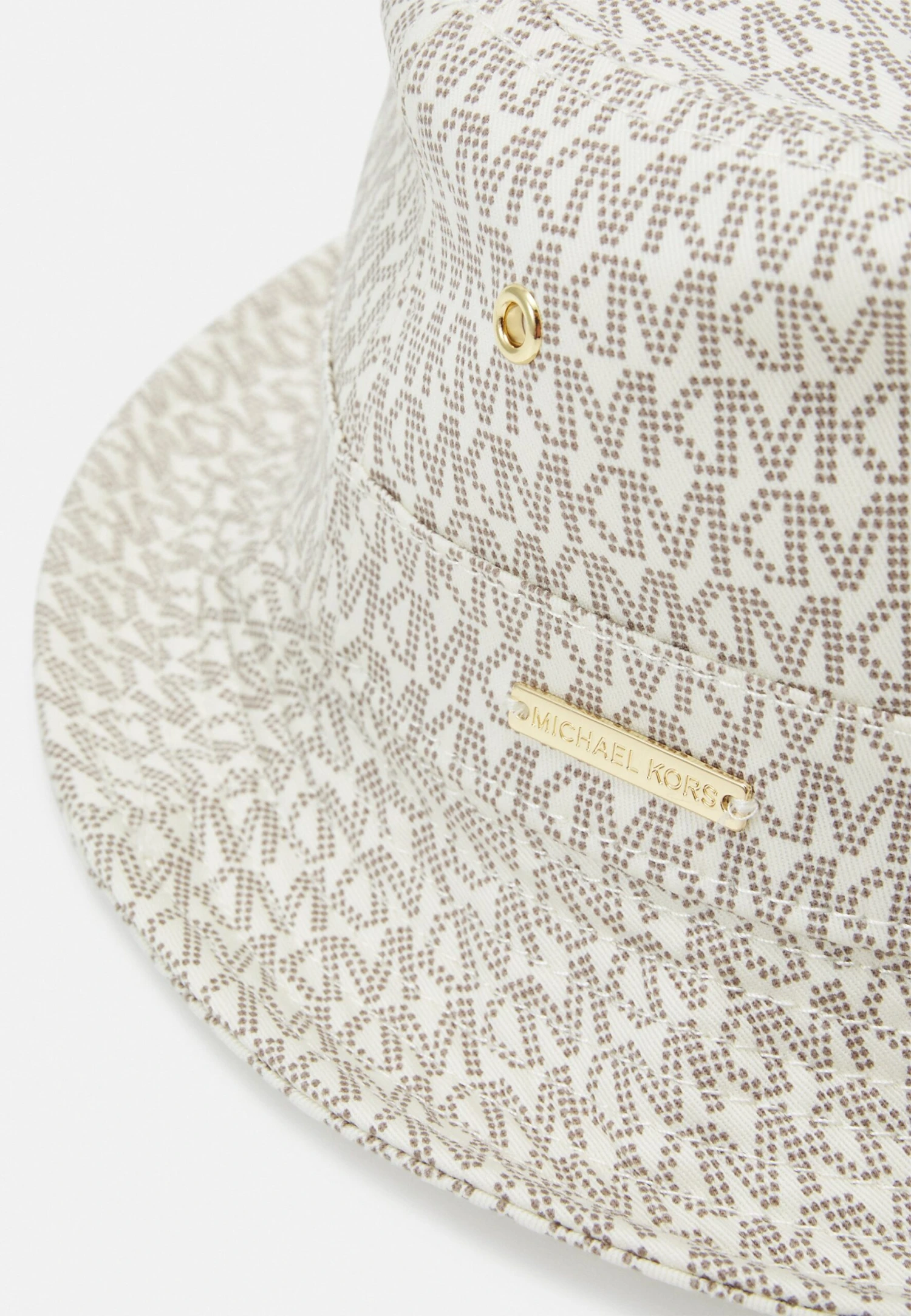 MICHAEL Michael Kors Block Logo Bucket Hat - Hoed - Bone 6 MICHAEL Michael Kors Block Logo Bucket Hat - Hoed - Bone - Afbeelding 4