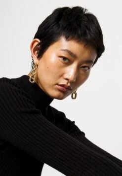 MICHAEL Michael Kors Mock Mini- Gebreide Jurk - Black -Farfetch Winkel 13b3aed40b6245359926a0ffe1d230da