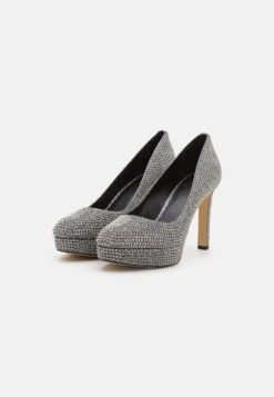 MICHAEL Michael Kors Chantel Platform - Plateaupumps - Anthracite -Farfetch Winkel 14d0aba2332747f49dc6aeaa979e78b7