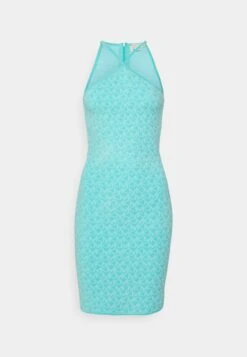 MICHAEL Michael Kors Dot Halter Dress - Etui-Jurk - Turquoise 12 MICHAEL Michael Kors Dot Halter Dress - Etui-Jurk - Turquoise -Farfetch Winkel 156ae96e58934f0bb93a9d5aff7fdf5e