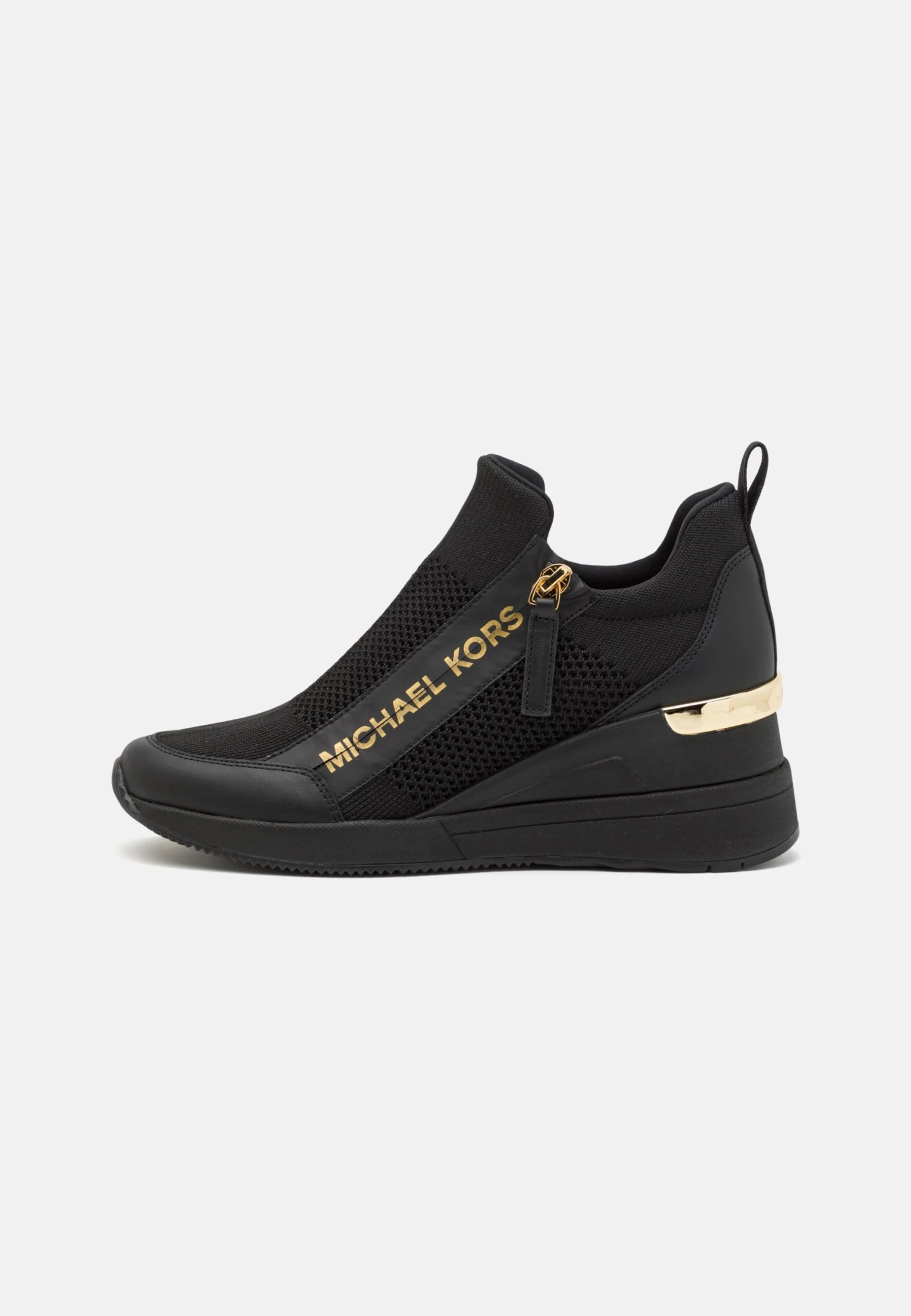 MICHAEL Michael Kors Willis Wedge Trainer - Sneakers Laag - Black 4 MICHAEL Michael Kors Willis Wedge Trainer - Sneakers Laag - Black - Afbeelding 2