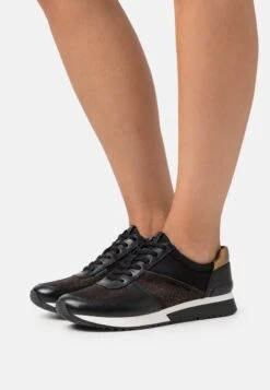 MICHAEL Michael Kors Allie Trainer - Sneakers Laag - Black/Bronze