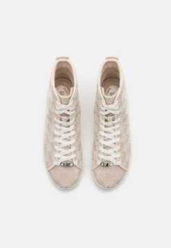 MICHAEL Michael Kors Edie - Sneakers Hoog - Off-White -Farfetch Winkel 1a67d711b0ae4128b0a9c4afad724e13