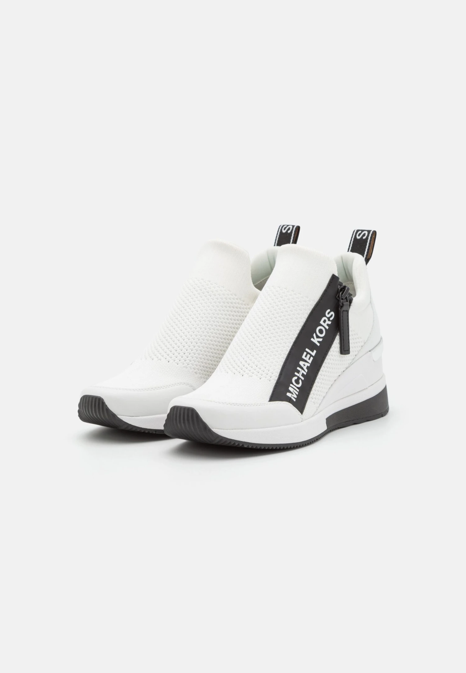MICHAEL Michael Kors Willis Wedge Trainer - Sneakers Laag - Optic White 5 MICHAEL Michael Kors Willis Wedge Trainer - Sneakers Laag - Optic White - Afbeelding 3
