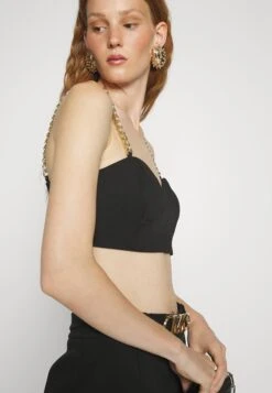 MICHAEL Michael Kors Strctd Crepe Bustier - Top - Black -Farfetch Winkel 1c7a38439c2e4dd882e27a99f294f6ef