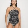 MICHAEL Michael Kors Sonoran Palm Logo Ring Halter One Piece - Badpak - Black 2 MICHAEL Michael Kors Sonoran Palm Logo Ring Halter One Piece - Badpak - Black -Farfetch Winkel 1ec0dc46daad47e5ac53914a47b54ce8
