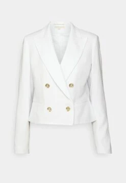 MICHAEL Michael Kors Fitted Db Crop Blazer - Blazer - White -Farfetch Winkel 1fcc2bfc527744e098ef2fd4241658e0