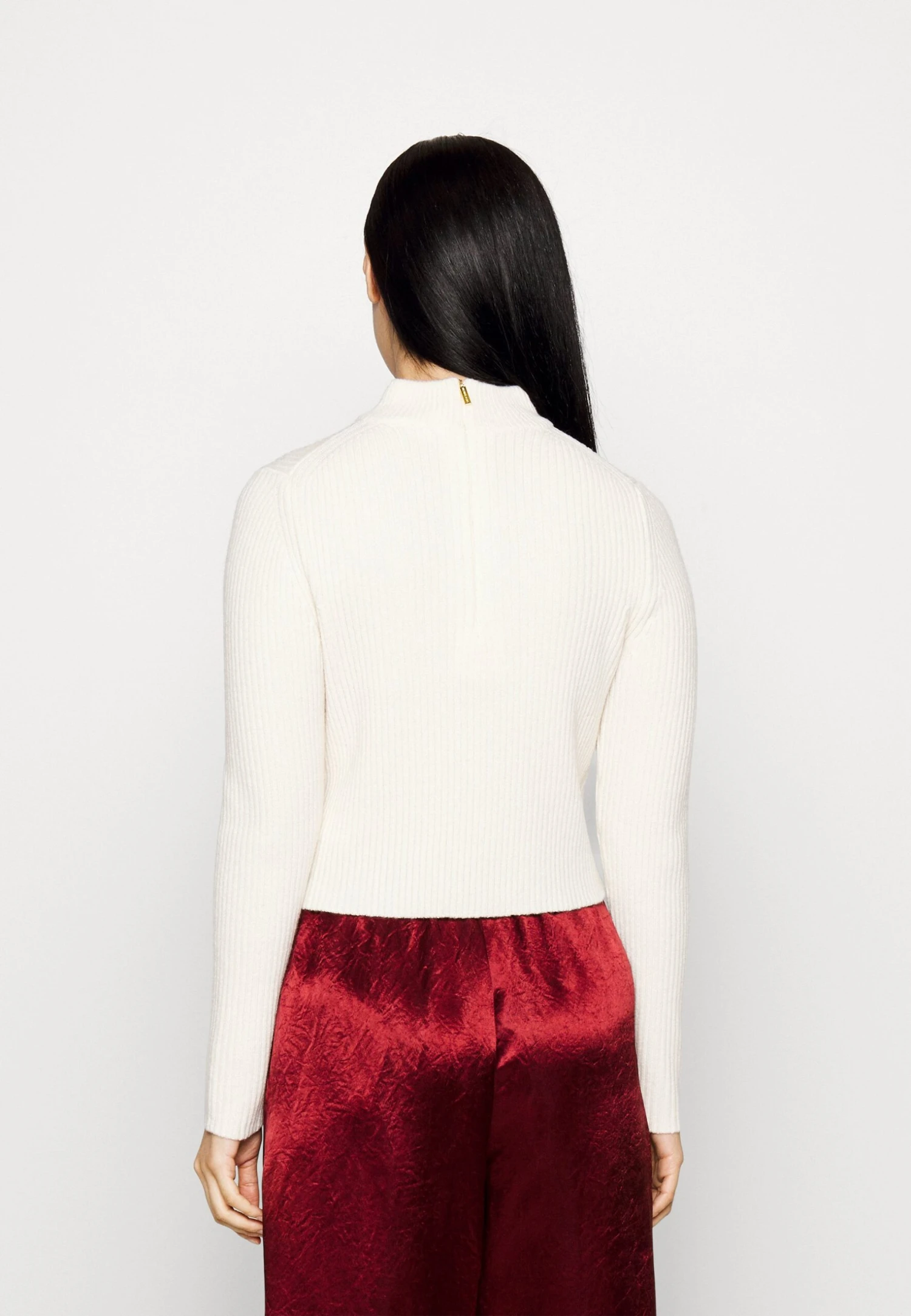 MICHAEL Michael Kors Mock Crop- Trui - Bone 5 MICHAEL Michael Kors Mock Crop- Trui - Bone - Afbeelding 3