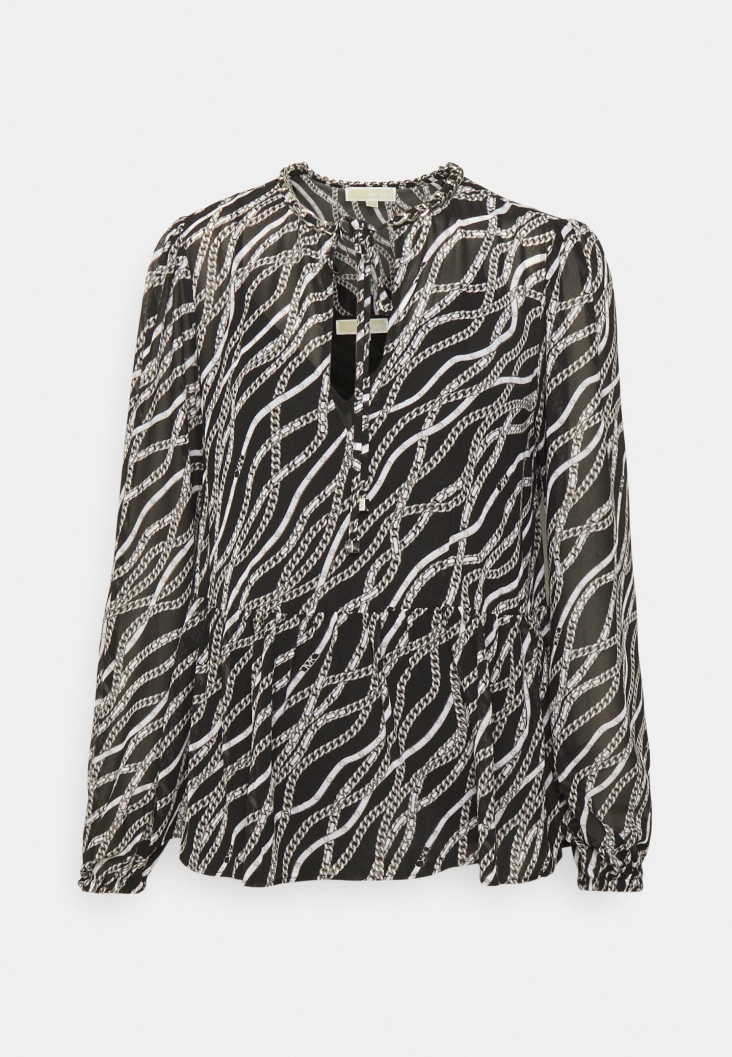 MICHAEL Michael Kors Chain - Blouse - Black 7 MICHAEL Michael Kors Chain - Blouse - Black - Afbeelding 5