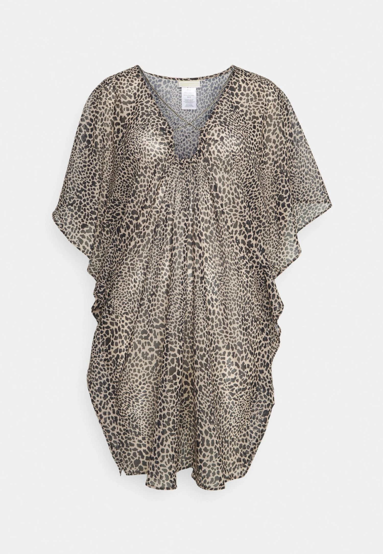 MICHAEL Michael Kors Abstract Caftan Cover Up - Strandaccessoire - Khaki 6 MICHAEL Michael Kors Abstract Caftan Cover Up - Strandaccessoire - Khaki - Afbeelding 4