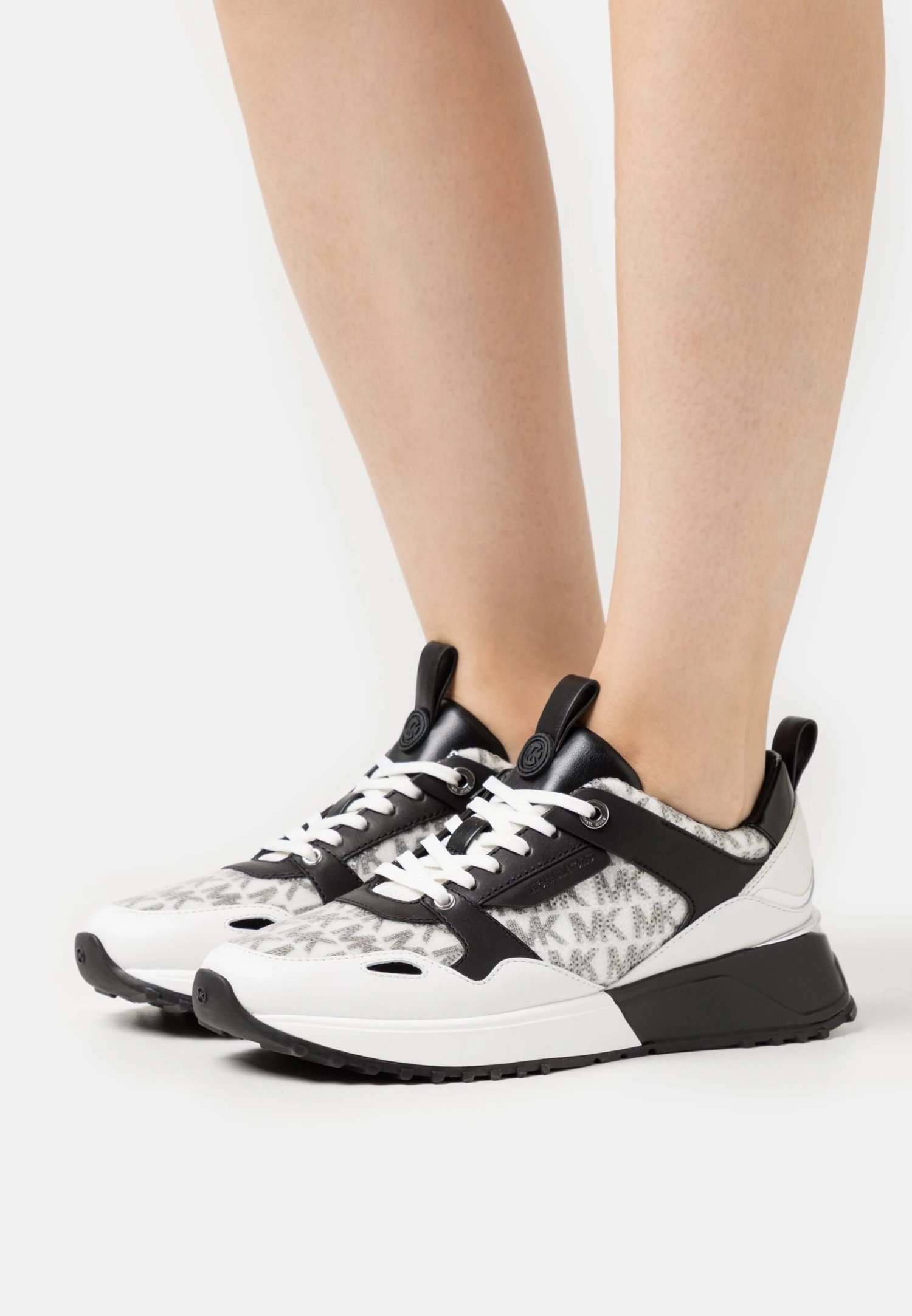 MICHAEL Michael Kors Theo Trainer - Sneakers Laag - Optic White/Black 3 MICHAEL Michael Kors Theo Trainer - Sneakers Laag - Optic White/Black