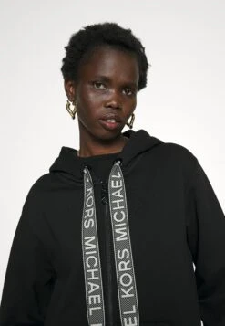 MICHAEL Michael Kors Mkgo Thru Hoodie - Sweater Met Rits - Black -Farfetch Winkel 294481ba2514433bb8d7d8c67707944c