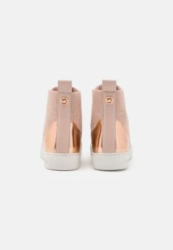 MICHAEL Michael Kors Edie Knit Top - Sneakers Hoog - Rose Gold -Farfetch Winkel 298fbc2f4b344cdc805417c6a1b6624b
