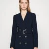 MICHAEL Michael Kors Fitted Dress - Blousejurk - Midnight Blue 1 MICHAEL Michael Kors Fitted Dress - Blousejurk - Midnight Blue -Farfetch Winkel 2af9ff23bc834a4bac811390088f8393