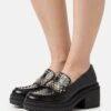 MICHAEL Michael Kors Rocco Heeled Loafer - Plateaupumps - Black 1 MICHAEL Michael Kors Rocco Heeled Loafer - Plateaupumps - Black -Farfetch Winkel 2b5cf79a97f14e19ad186b647c17831e