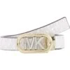 MICHAEL Michael Kors Reversible Belt - Riem - White 2 MICHAEL Michael Kors Reversible Belt - Riem - White -Farfetch Winkel 2d7ef6d7274f46a4b0cd74103b5c15b7
