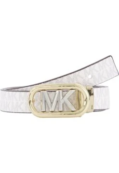 MICHAEL Michael Kors Reversible Belt - Riem - White
