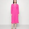 MICHAEL Michael Kors Pleated - Cocktailjurk - Cerise