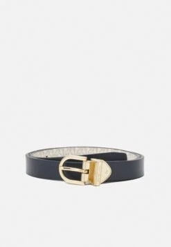 MICHAEL Michael Kors Reversible Belt - Riem - Navy/Gold-Coloured 7 MICHAEL Michael Kors Reversible Belt - Riem - Navy/Gold-Coloured -Farfetch Winkel 2e1aac0dabc343f2a768e9639c1df28c