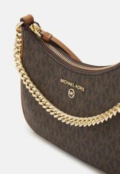 MICHAEL Michael Kors Jet Set Charm Chain Pouchette - Handtas - Brown/Acorn -Farfetch Winkel 32c58267c1a64b47b32affd6bfed4ec7