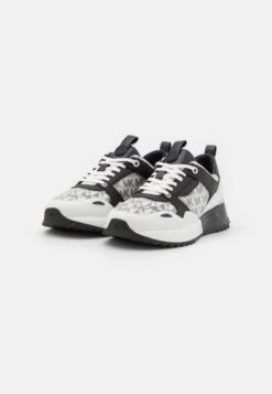 MICHAEL Michael Kors Theo Trainer - Sneakers Laag - Optic White/Black 11 MICHAEL Michael Kors Theo Trainer - Sneakers Laag - Optic White/Black -Farfetch Winkel 350633673f5e45b3810411e1e615767c