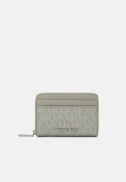MICHAEL Michael Kors Jet Set Charm Coin Card Case - Portemonnee - Pearl Grey