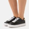 MICHAEL Michael Kors Grove Lace Up - Sneakers Laag - Black