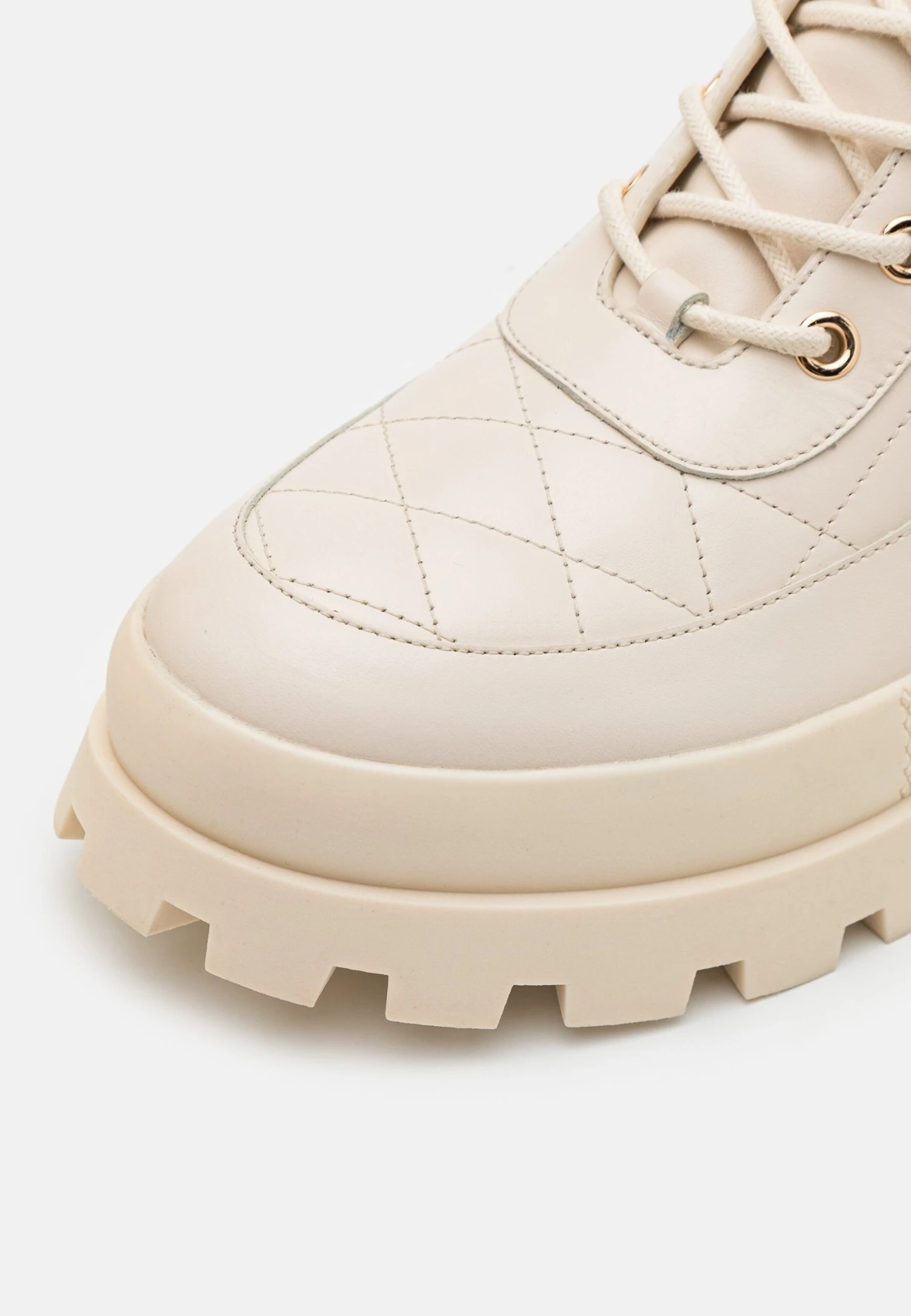 MICHAEL Michael Kors Rowan Lace Up- Veterboots - Light Cream 9 MICHAEL Michael Kors Rowan Lace Up- Veterboots - Light Cream - Afbeelding 7