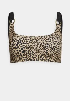 MICHAEL Michael Kors Abstract- Bikinitop - Khaki -Farfetch Winkel 3e109d063abe4db6aa0787c97436eb99