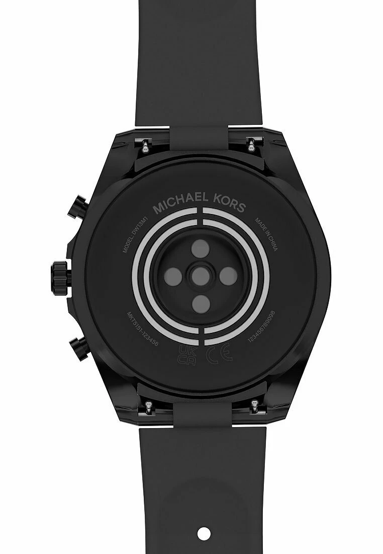 Digital Akku - Smartwatch - Schwarz 4 Digital Akku - Smartwatch - Schwarz - Afbeelding 2