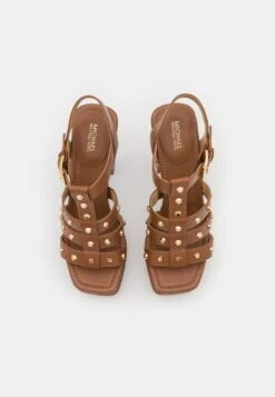 MICHAEL Michael Kors Jagger Platform- Sandalen Met Hoge Hak - Luggage -Farfetch Winkel 41a816fa472548c29a60e847c58006ab