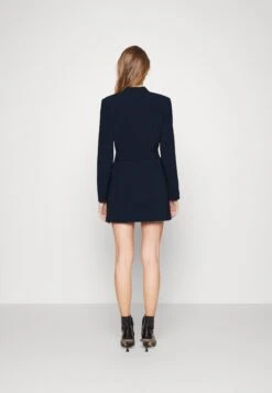 MICHAEL Michael Kors Fitted Dress - Blousejurk - Midnight Blue -Farfetch Winkel 4316f857985443df8732fa7da2d21f6f